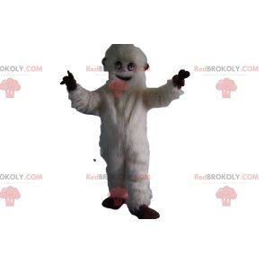 Mascot Yeti blanco. Disfraz de Yeti blanco