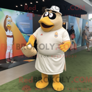 Disfraz de mascota de pollo...