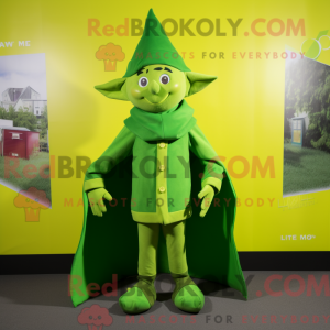 Máscara de Elfo Verde Limão...