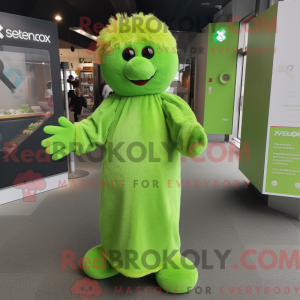 Lime Green Celtic Cross...