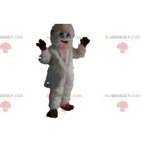 Mascot White Yeti. White Yeti Costume