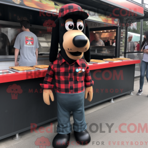 Black Hot Dogs mascot...