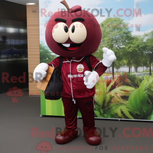 Disfraz de mascota de Apple...