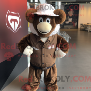 Costume mascotte de bélier...