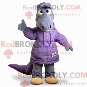 Lavender Brachiosaurus...