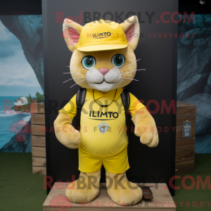 Costume de mascotte de Lynx...