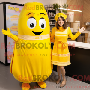 Yellow Shakshuka mascot...
