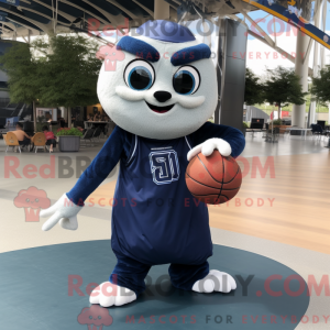 Máscara de bola de basquete...