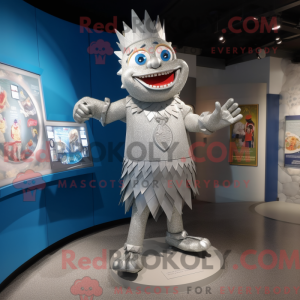 Costume mascotte de Silver...