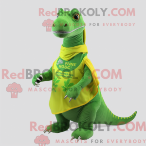 Lime Green Iguanodon...