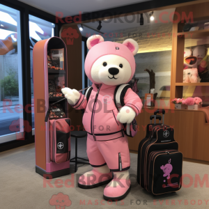 Disfraz de mascota Pink...
