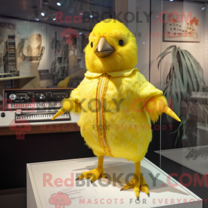 Citrongul Quail maskot...