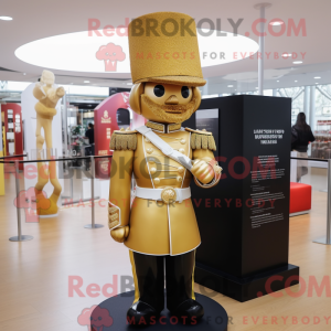 Guld britisk Royal Guard...