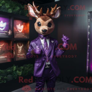 Maskotkostymekarkter Purple...