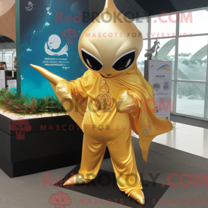 Gold Manta Ray...