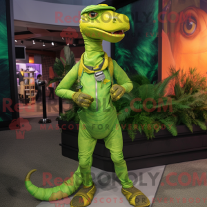 Limegrønn Coelophysis...