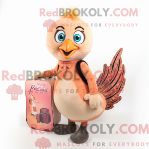 Peach Pheasant maskot...
