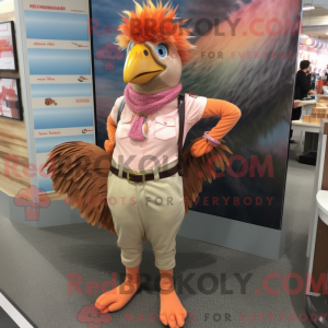 Peach Pheasant maskot...