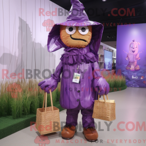 Postava maskota Purple...