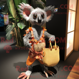 Aye-Aye Maskottchen Kostüm...