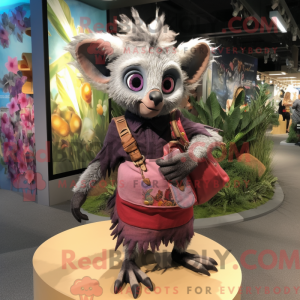 Aye-Aye maskotdraktfigur...