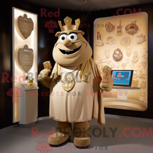 Máscara de dragão Tan King...
