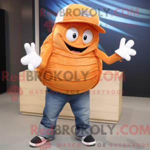 Oransje Trilobite maskot...