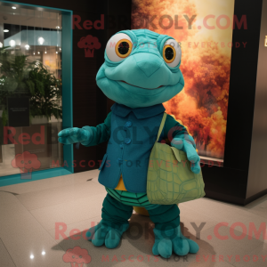 Schildkröten-Maskottchen-Ko...