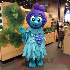 Cyan Grape máscara de...