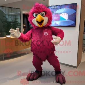Figura de máscara Magenta...