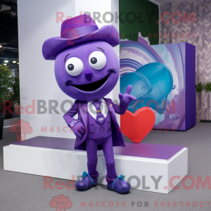 Maskotkostymekarkter Purple...