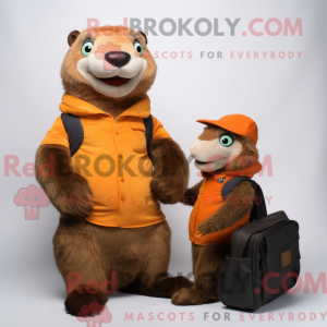 Marmot maskot kostume...