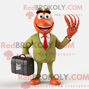 Olive Lobster Bisque maskot...