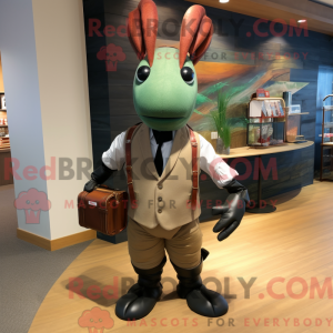 Olive Lobster Bisque maskot...