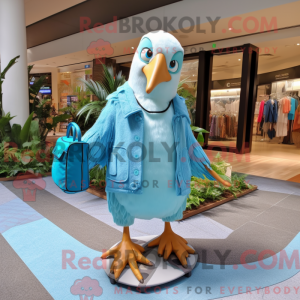 Disfraz de mascota Sky Blue...