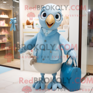 Disfraz de mascota Sky Blue...