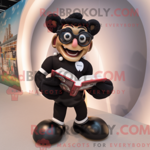 Black Contortionist mascot...