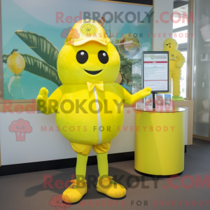Postava maskota Lemon...
