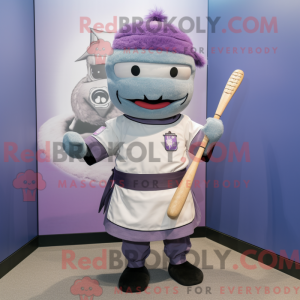 Lavendel Samurai maskot...