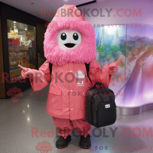 Pink Fried Rice mascot...