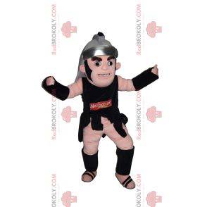 Römisches Kriegermaskottchen mit seinem Helm