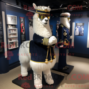 Costume mascotte de lama...