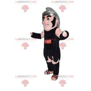 Römisches Kriegermaskottchen mit seinem Helm