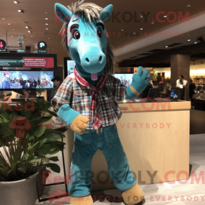 Turquoise Mare mascot...