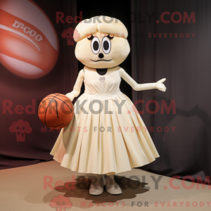 Máscara de bola de basquete...