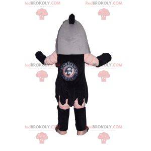 Römisches Kriegermaskottchen mit seinem Helm
