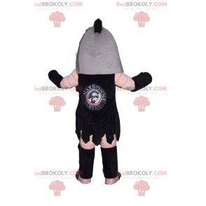 Römisches Kriegermaskottchen mit seinem Helm