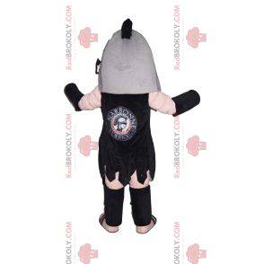 Römisches Kriegermaskottchen mit seinem Helm
