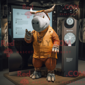 Rust Rhinoceros maskot...