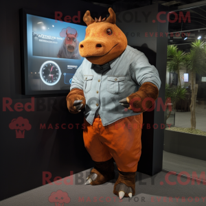 Máscara Rust Rhinoceros com...